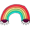 🌈 Эмодзи «Hippies» для Telegram