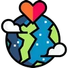 🌎 Эмодзи «Hippie» для Telegram
