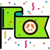 ☮️ Эмодзи «Hippie» для Telegram
