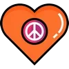 ❤️ Эмодзи «Hippie» для Telegram