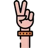 ✌️ Эмодзи «Hippie» для Telegram