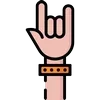 🤘 Эмодзи «Hippie» для Telegram