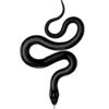 🐍 Эмодзи «Dark Emoji #color #black #white» для Telegram