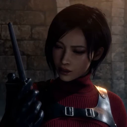 👠 Стикер «Ada Resident Evil 4» для Telegram