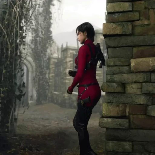 👠 Стикер «Ada Resident Evil 4» для Telegram