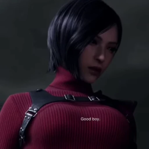👠 Стикер «Ada Resident Evil 4» для Telegram