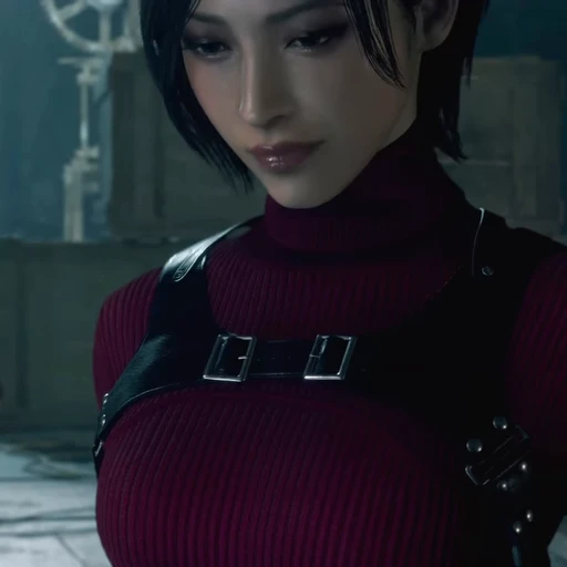 👠 Стикер «Ada Resident Evil 4» для Telegram