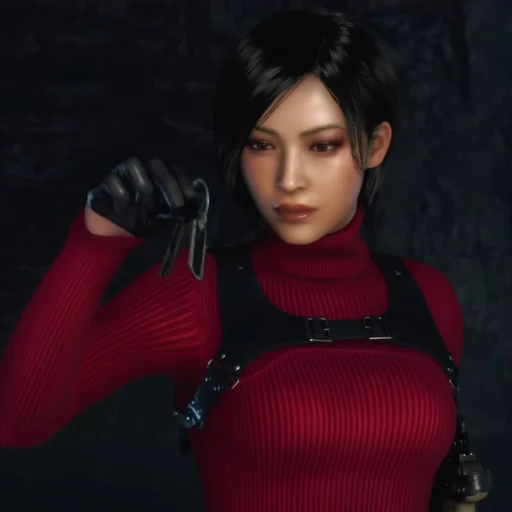 👠 Стикер «Ada Resident Evil 4» для Telegram