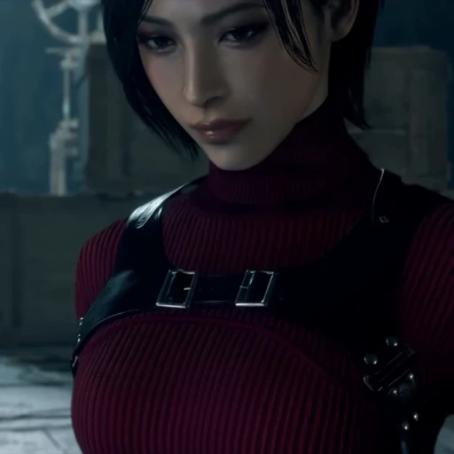 👠 Стикер «Ada Resident Evil 4» для Telegram