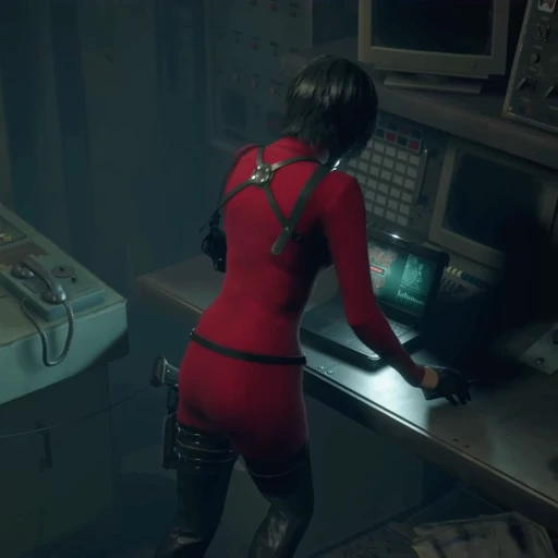 👠 Стикер «Ada Resident Evil 4» для Telegram