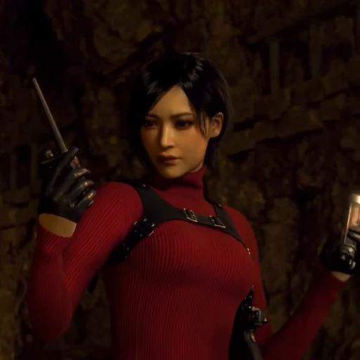 👠 Стикер «Ada Resident Evil 4» для Telegram