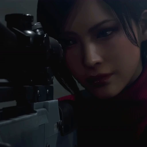 👠 Стикер «Ada Resident Evil 4» для Telegram