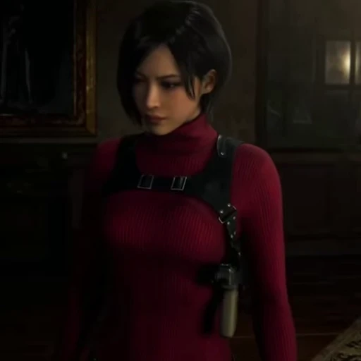 👠 Стикер «Ada Resident Evil 4» для Telegram