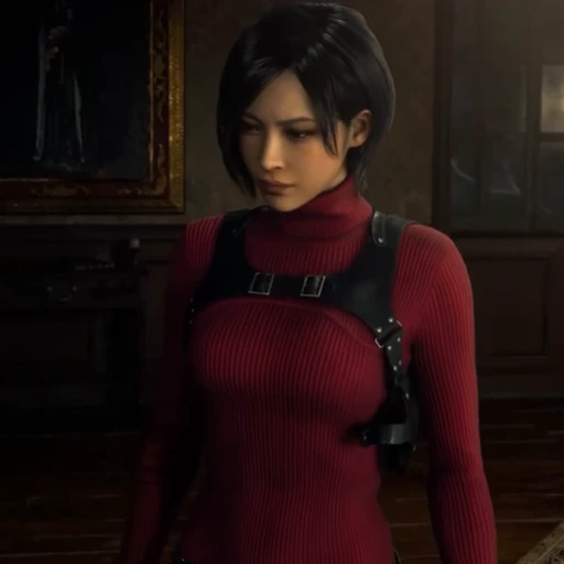 👠 Стикер «Ada Resident Evil 4» для Telegram