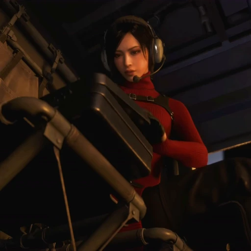 👠 Стикер «Ada Resident Evil 4» для Telegram