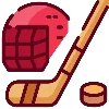 🏒 Эмодзи «Хоккей С Шайбой» для Telegram