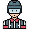 👨‍⚖️ Эмодзи «Хоккей С Шайбой» для Telegram