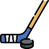 🏒 Эмодзи «Хоккей С Шайбой» для Telegram