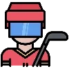 🏒 Эмодзи «Хоккей С Шайбой» для Telegram