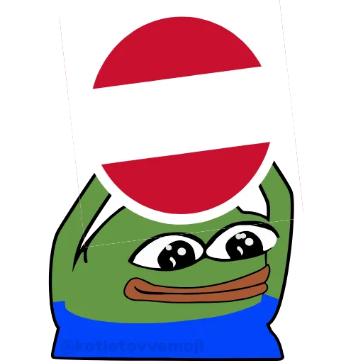 🇦🇹 Эмодзи «Pepe На Евро» для Telegram
