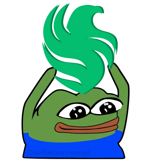 👥 Эмодзи «Pepe На Евро» для Telegram
