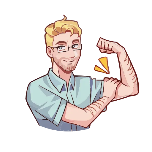 💪 Эмодзи «Даешь праздники» для Telegram