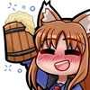Эмодзи 👍 Holo - Spice and Wolf для Telegram — скачать