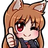 👍 Эмодзи «👍 Holo - Spice and Wolf» для Telegram
