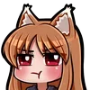 😠 Эмодзи «👍 Holo - Spice and Wolf» для Telegram