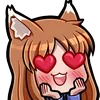 😍 Эмодзи «👍 Holo - Spice and Wolf» для Telegram