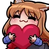 ❤️ Эмодзи «👍 Holo - Spice and Wolf» для Telegram