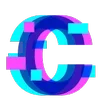 🔡 Эмодзи «Hologram Font ()» для Telegram