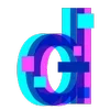 🔡 Эмодзи «Hologram Font ()» для Telegram
