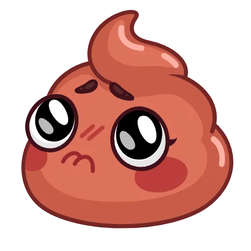 🥺 Эмодзи «Holy Poop» для Telegram