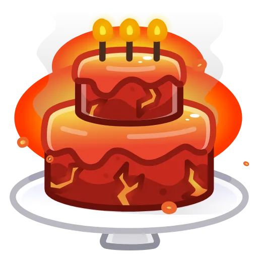 🎂 Эмодзи «Homemade Cake - тортики из нфт подарков» для Telegram