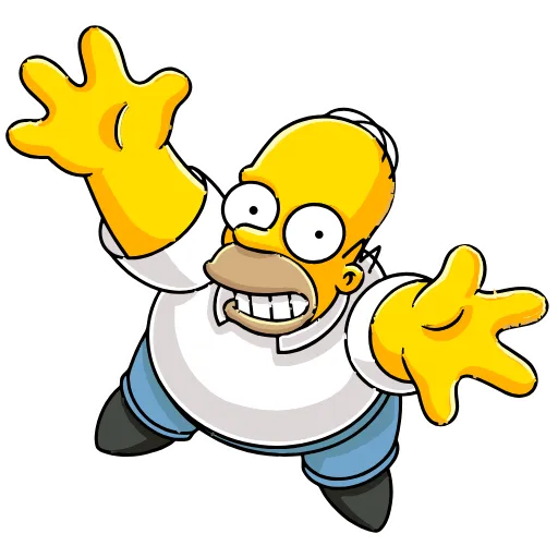 ☺️ Эмодзи «Homer Simpson» для Telegram