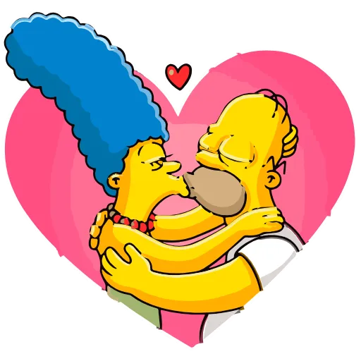 ❤️ Эмодзи «Homer Simpson» для Telegram
