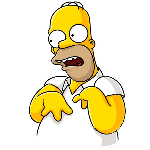 🤪 Эмодзи «Homer Simpson» для Telegram