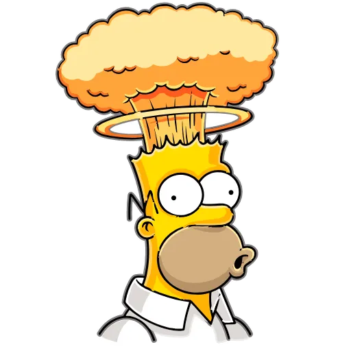 🤯 Эмодзи «Homer Simpson» для Telegram