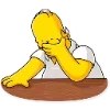 🤦‍♂️ Эмодзи «Homer Simpson» для Telegram