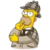 🤔 Эмодзи «Homer Simpson» для Telegram