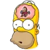 😯 Эмодзи «Homer Simpson» для Telegram