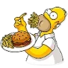 🍽 Эмодзи «Homer Simpson» для Telegram
