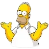 🤷‍♂️ Эмодзи «Homer Simpson» для Telegram