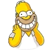 😁 Эмодзи «Homer Simpson» для Telegram