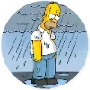🌧 Эмодзи «Homer Simpson» для Telegram