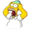 😱 Эмодзи «Homer Simpson» для Telegram