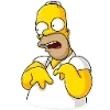 🫥 Эмодзи «Homer Simpson» для Telegram