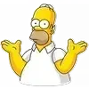 🤷‍♂️ Эмодзи «Simpson» для Telegram