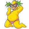 😏 Эмодзи «Simpson» для Telegram